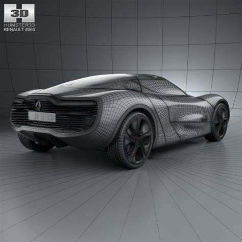 Renault DeZir with HQ interior 2012 3D model | CGTrader