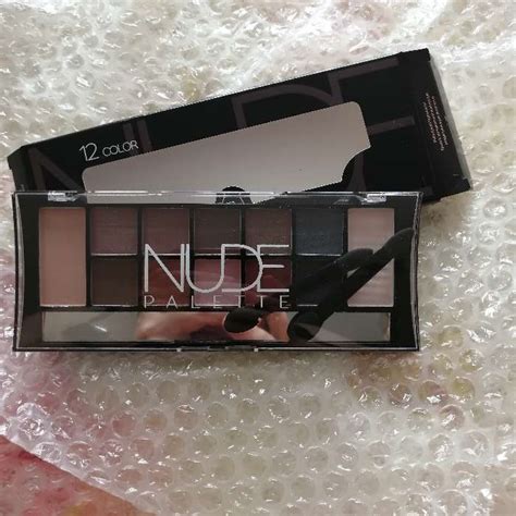 Тени для век TF Nude Pallette Eyeshadow 12 оттенков тон 02C Coloured