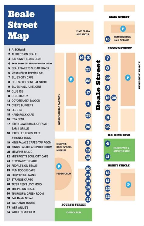 map  beale beale street coyote ugly saloon beale street memphis