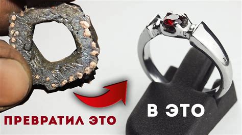 Красивое КОЛЬЦО ИЗ НИЧЕГО своими руками! Когда сварщик - ювелир - YouTube