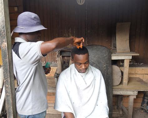 A Haircut Cote Ivorian