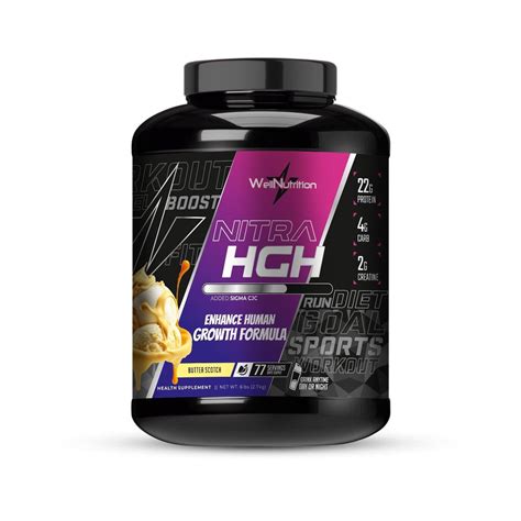 Nitra HGH - Butter Scotch - wellnutrition.in