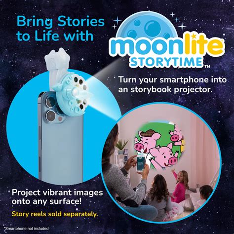 Snapklik.com : Storytime Projector, Magical Bedtime Kids Book Projector ...