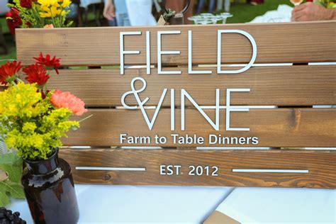 Field and Vine's Farm to Table Dinner at Blakeslee Vineyard Estate