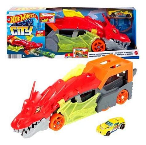 Pista City Reboque Do Drag O Carrinho Hot Wheels Gtk Mattel Pistas De Brinquedo