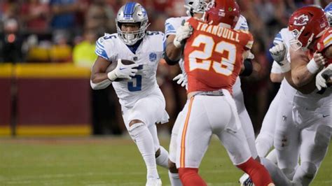 Lions Defeat Chiefs 21 20 Win In The Nfls Season Opener