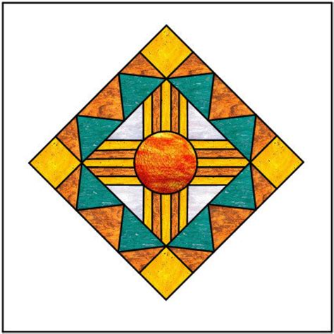 Southwest Art Stained Glass Pattern Etsy