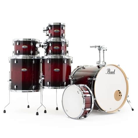 Disc Pearl Decade Maple Pc Shell Pack Gloss Deep Red Burst