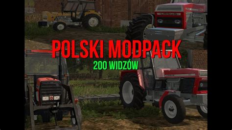 Modpack na typową polską wieś v4 1 na 2 Polskie gospodarstwa YouTube