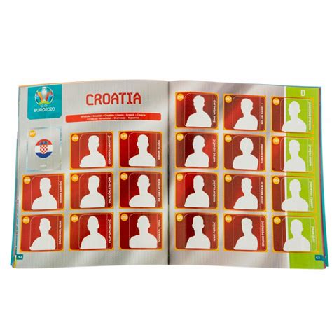 Набор Альбом для наклеек Panini EURO 2020 + Наклейки коллекционные в ...