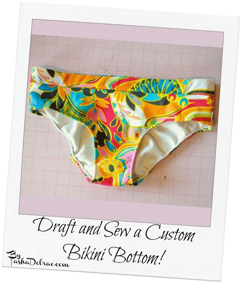 Draft And Sew A Custom Bikini Bottom Tutorial Free Tutorial Net