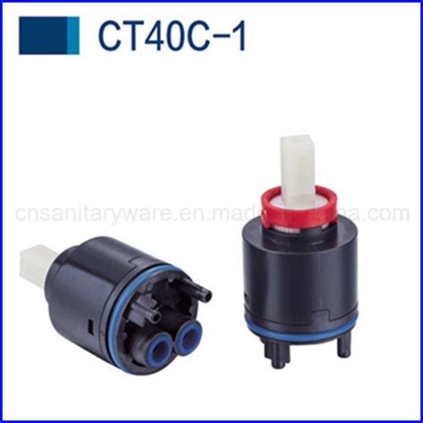 Hot Cold Water Diverter Valve Mixer Cartridge Faucet Tub Steam Shower Disc Cartridge For