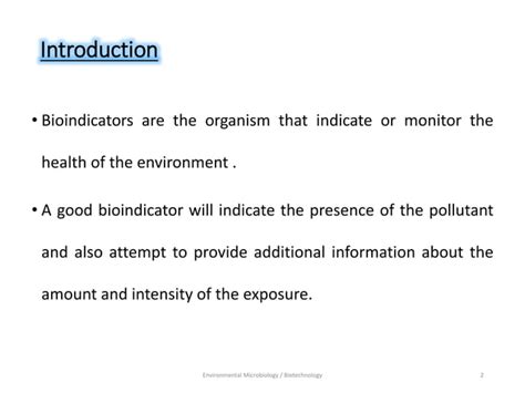 Pollution indicators bioindicators | PPTX | Home & Garden