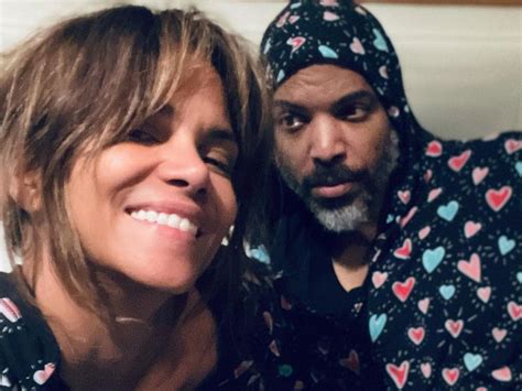 Halle Berry Dances Topless, Shows PDA with Boyfriend on Valentines Day