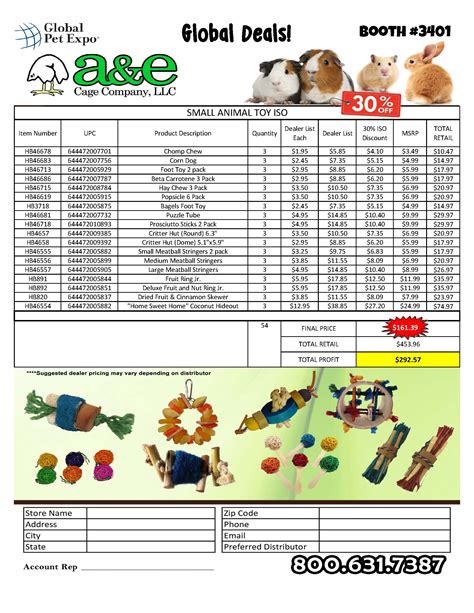 Small Animal Toys ISO