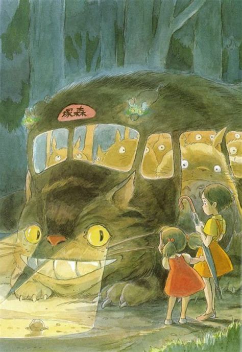 My Neighbor Totoro となりのトトロ” Concept Art © Studio Ghibli • Blog