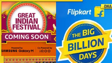 Amazon Great Indian Festival Flipkart Big Billion Days Sales Check