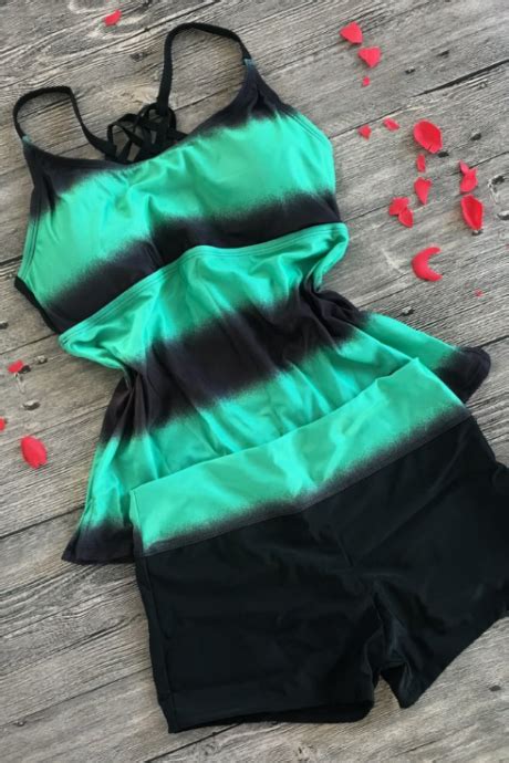 New Women High Waist Flower Pattern Swimswear Swimsuit Bikini On Luulla