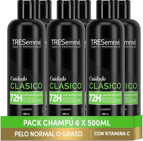 Tresemm Champ Cuidado Cl Sico Para Pelo Normal O Graso Con Vitamina C