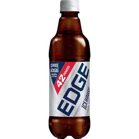 Icehouse Edge Lager Beer 42 Fl Oz Plastic Bottle 8 Abv Beer