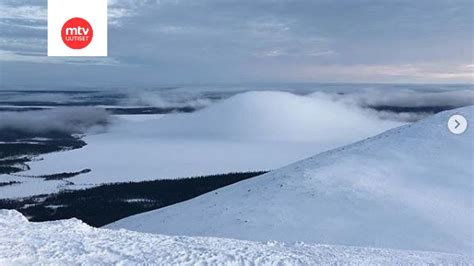 Anette huomasi mysteeripilven tunturilla paikalleen jämähtäneelle