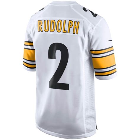 Men S Pittsburgh Steelers Mason Rudolph Nike White Game Jersey