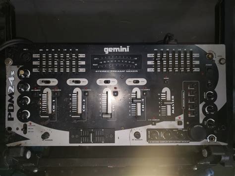 Mixer Gemini Pdm 1012 Scratch Master Mixers Mercadolivre 📦