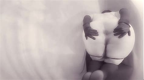 Colossare84 Kinky Chubby Boy With Big Bum Wearing Black Lingerie Twerks And Teases Virgin Ass