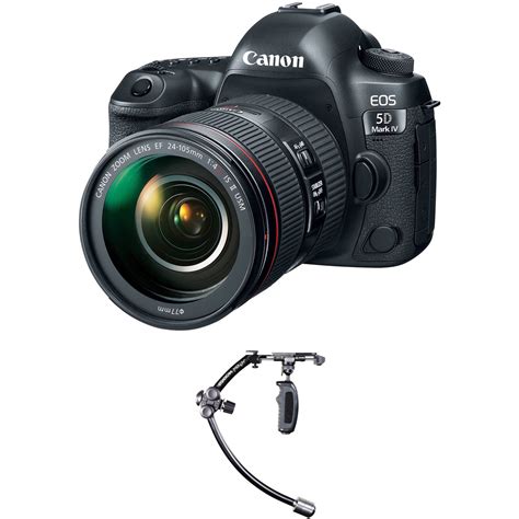 Canon EOS 5D Mark IV DSLR Camera with 24-105mm f/4L II Lens with