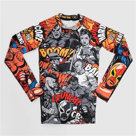 Детский рашгард Hardcore Training Comics LS купить в Москве