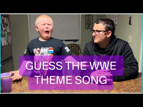 Guess The WWE Theme Song YouTube