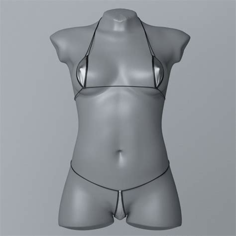 modelo d Bikini erótico HD TurboSquid