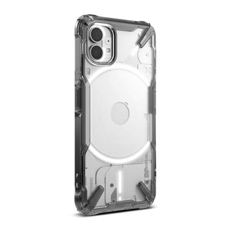 Ringke Fusion X Smoke Black Bumper Case - For Nothing Phone (2)