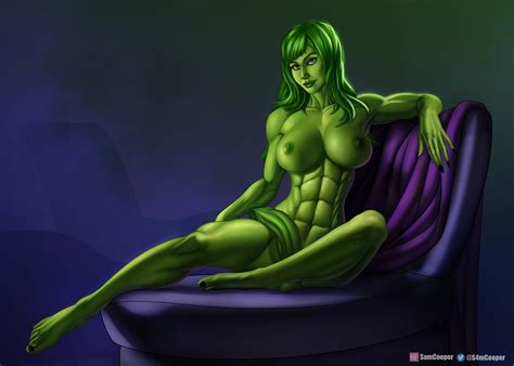 She Hulk Futa By SamCooper Hentai Foundry