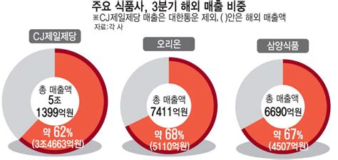 식품업계 K 푸드 해외 매출 확대 전자신문