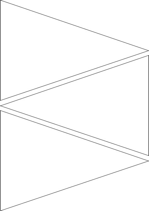 Трафарет треугольника - 79 фото