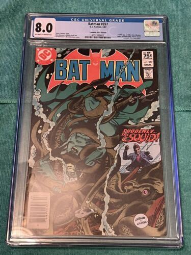 Batman Cgc Canadian Price Variant Cpv St Jason Todd