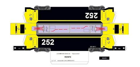 Todorecortables Sue Os De Papel Recortables De Trenes Tren Sobres