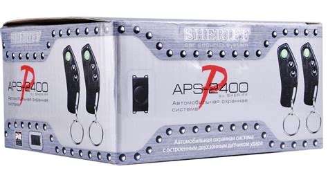Sheriff APS 2400: обзор сигнализации, возможности, инструкция