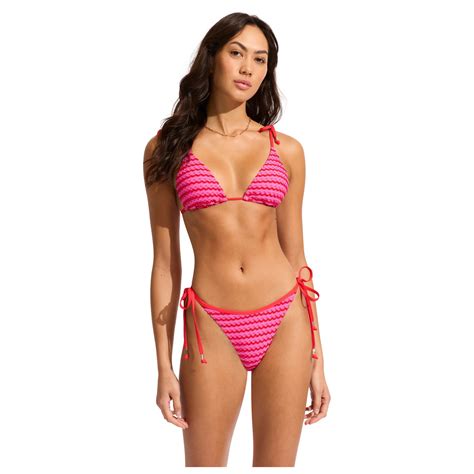 Seafolly Mesh Effect Tie Side Rio Pant Bikini Bottom Women S Buy Online Bergfreunde Eu