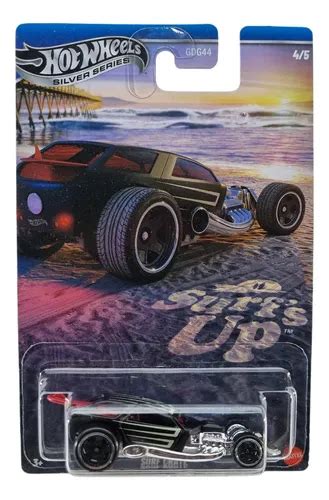 Hot Wheels Surf Crate Surf S Up Silver Series Mattel Negro MercadoLibre
