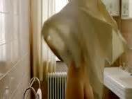 Naked Sandra Hüller in Brownian Movement