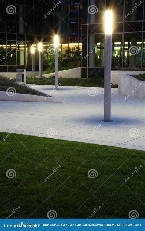 Campus Square Stock Image Image Of Park Evening Lawn 14629851
