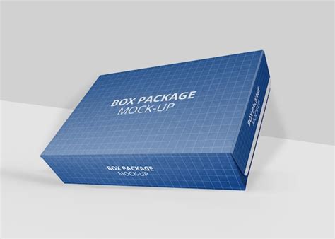 premium psd packaging box mockup