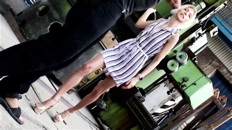 Skinny Bdsm Pornstar Missy Luv Punished In Old Factory Nude Whipping