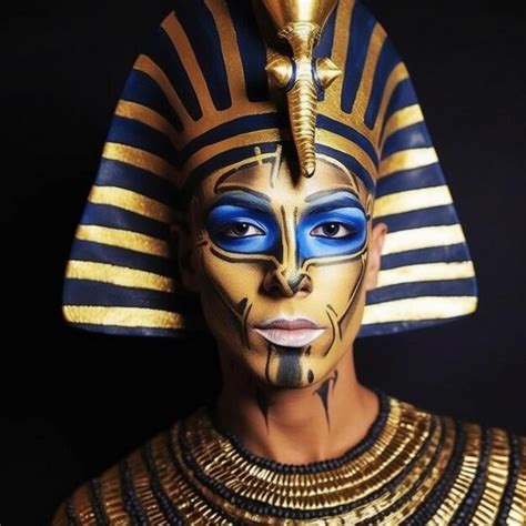 Premium Photo A Man Wearing A Gold Mask With The Number 2 On It