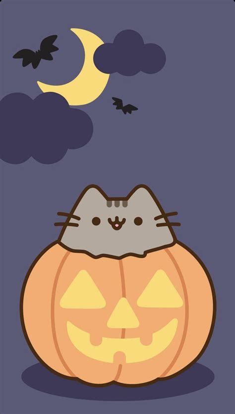 Pusheen Cat Halloween Wallpapers - Wallpaper Cave