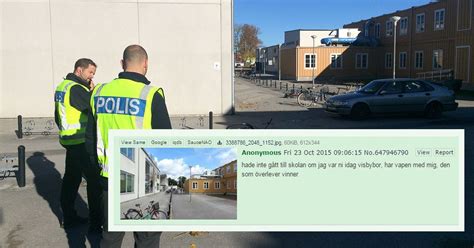 Hot T Mde Gymnasieskolor I Visby Svt Nyheter