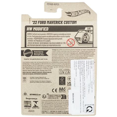 Siêu Xe Hot Wheels C4982 49 250 22 Ford Maverick Custom FAHASA