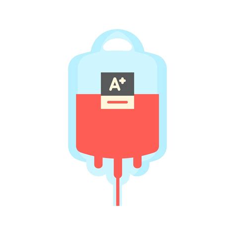 Blood Bag Icon Vector Illustration 2448380 Vector Art At Vecteezy